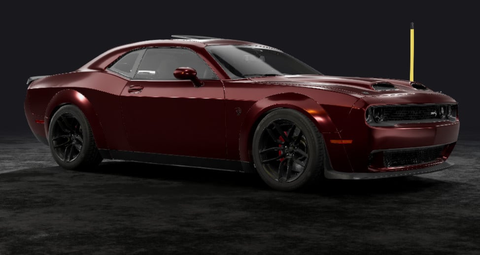 Ram TRX and Dodge challenger pack (openable mod)